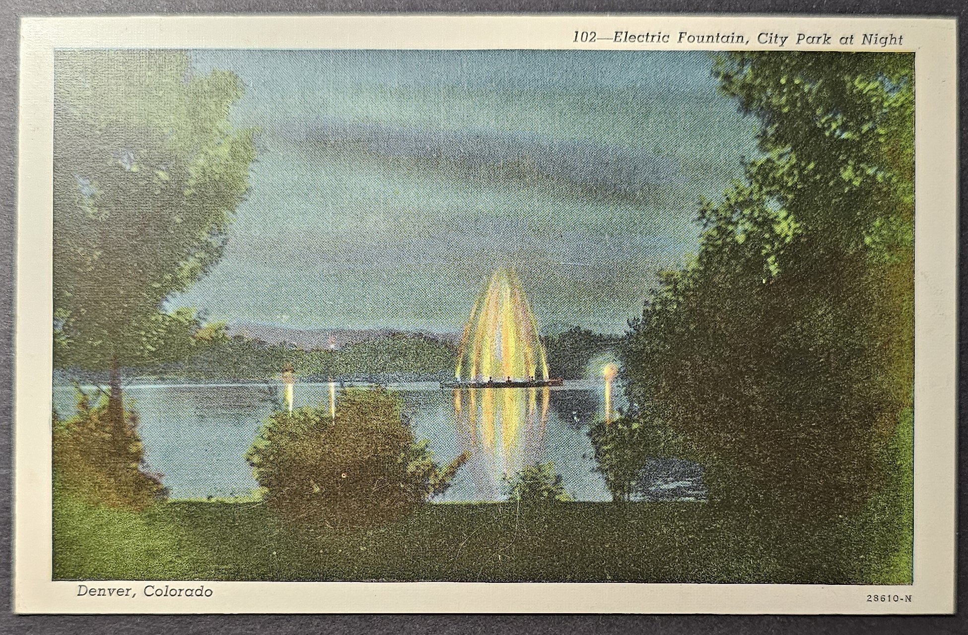 (image for) postcard USA - CO - Colorado #0039